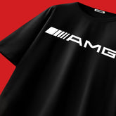 AMG Black Oversized Black Tee